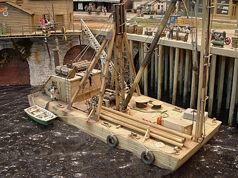 Sheepscot pile driver