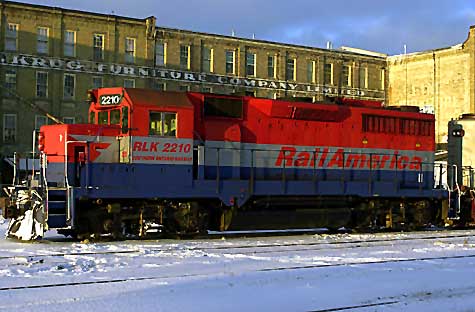 Engine at Kitchener Station