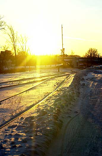 Yellow sunset