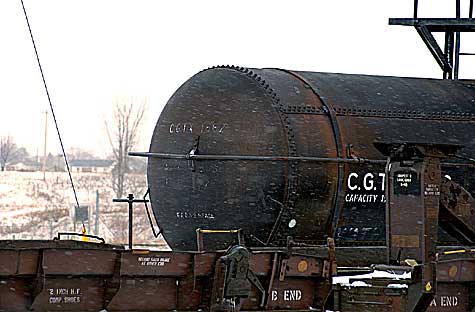 Old tank car