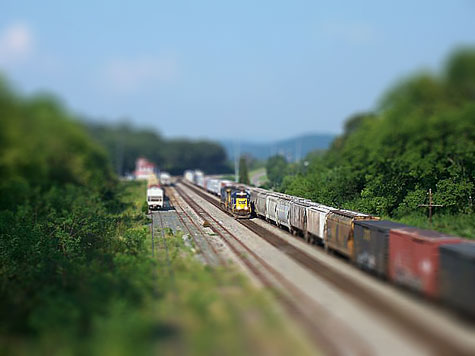 Depth of field image